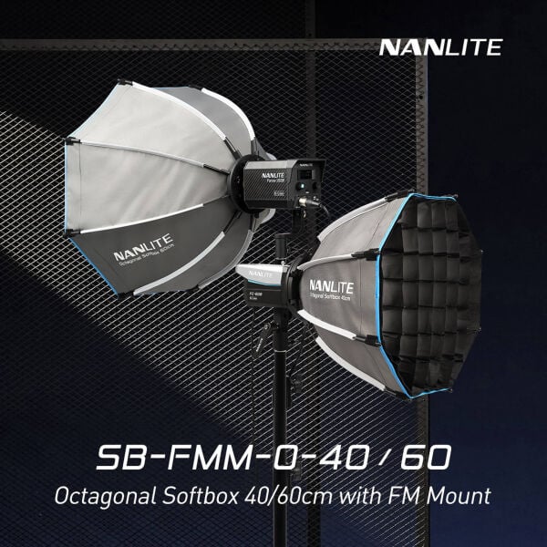 Nanlite SB-FMM-O-60 Octagonal Softbox 60cm + Grid (FM Mount)