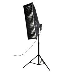 Nanlite Asimetrik Softbox 45x110cm için Grid (Softbox Dahil Değildir)