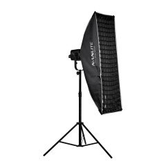 Nanlite Asimetrik Softbox 45x110cm için Grid (Softbox Dahil Değildir)