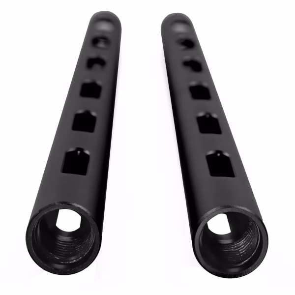 Kondor Blue - PPSh 15mm Rods (Threaded) Raven Black - 18''