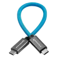 Kondor Blue - USB-C to USB-C Cable for SSD Recording & Charging - 8K Data and Power Delivery