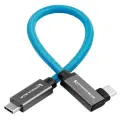 Kondor Blue - USB-C to USB-C Cable for SSD Recording & Charging - 8K Data and Power Delivery