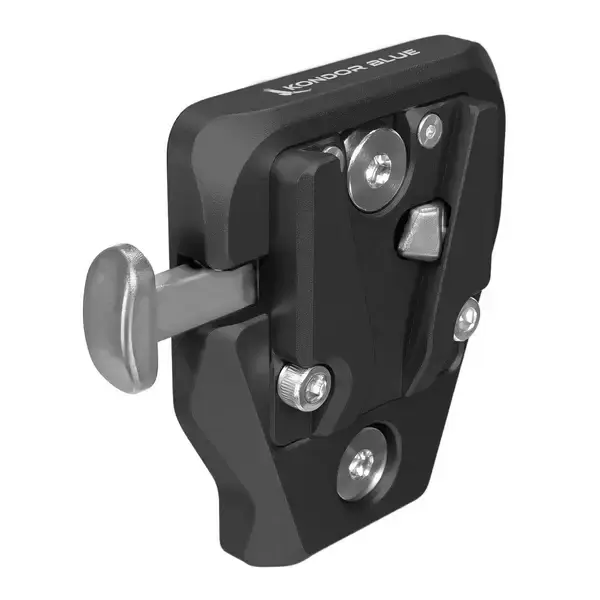 Kondor Blue - Mini V-Mount Battery Plate Raven Black