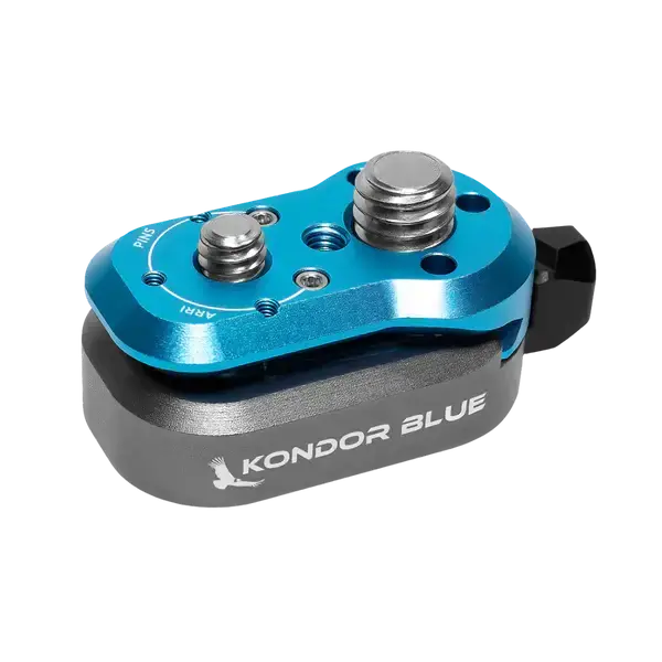 Kondor Blue Mini Lock Quick Release Plates for Professional Camera Workflows