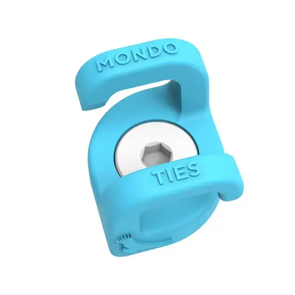 Kondor Blue - MondoTies XL Cable Management Clips for Cameras (3/8'')