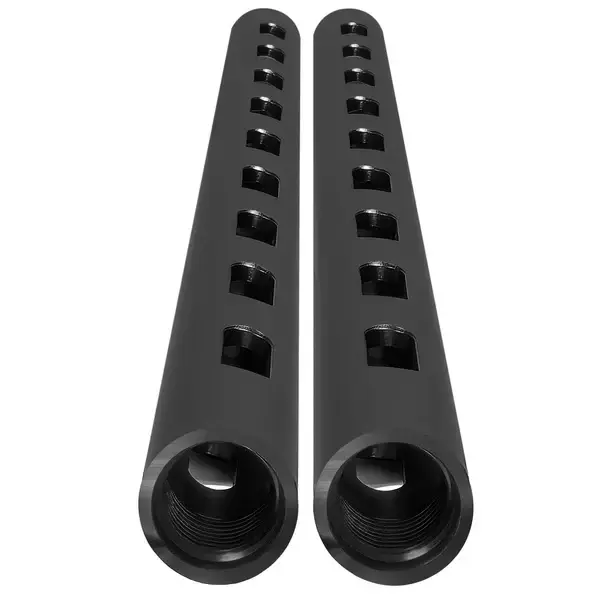 Kondor Blue - PPSh 15MM Rods (Threaded) Raven Black - Pair - 18''
