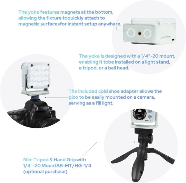 Nanlite Pico LED Mini Pocket Light